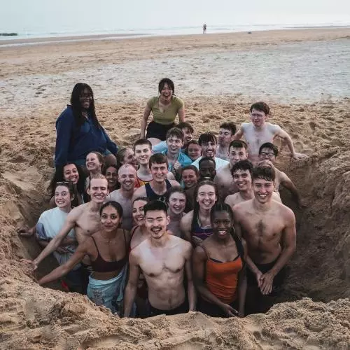 beach hole